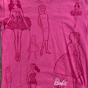 Vintage 1994 Barbie Jerry Leigh Design All Over Print / Size Large